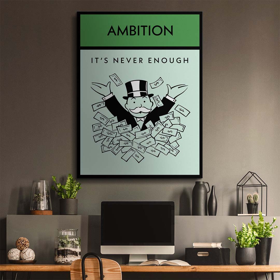 Ambition canvas art