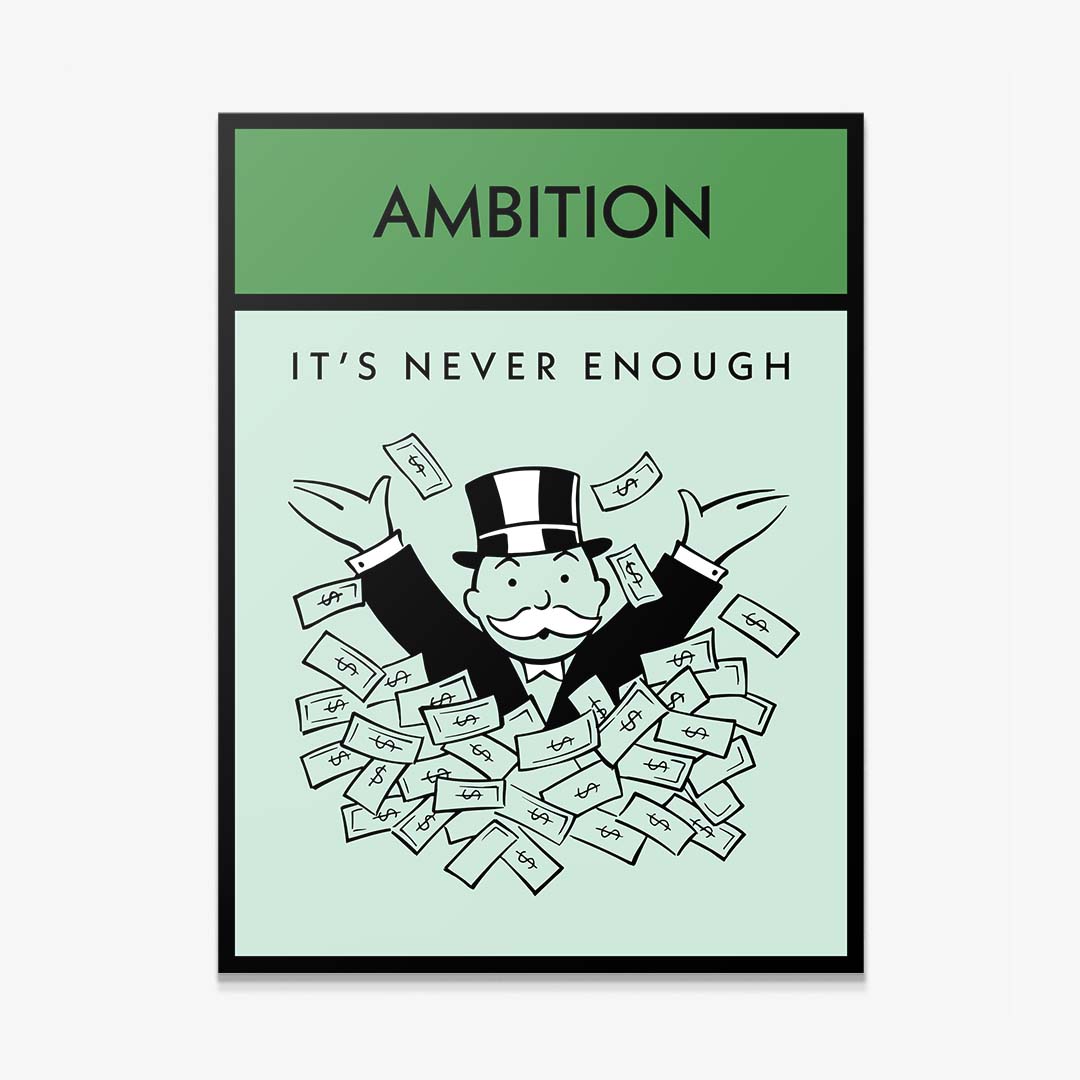 Ambition canvas art