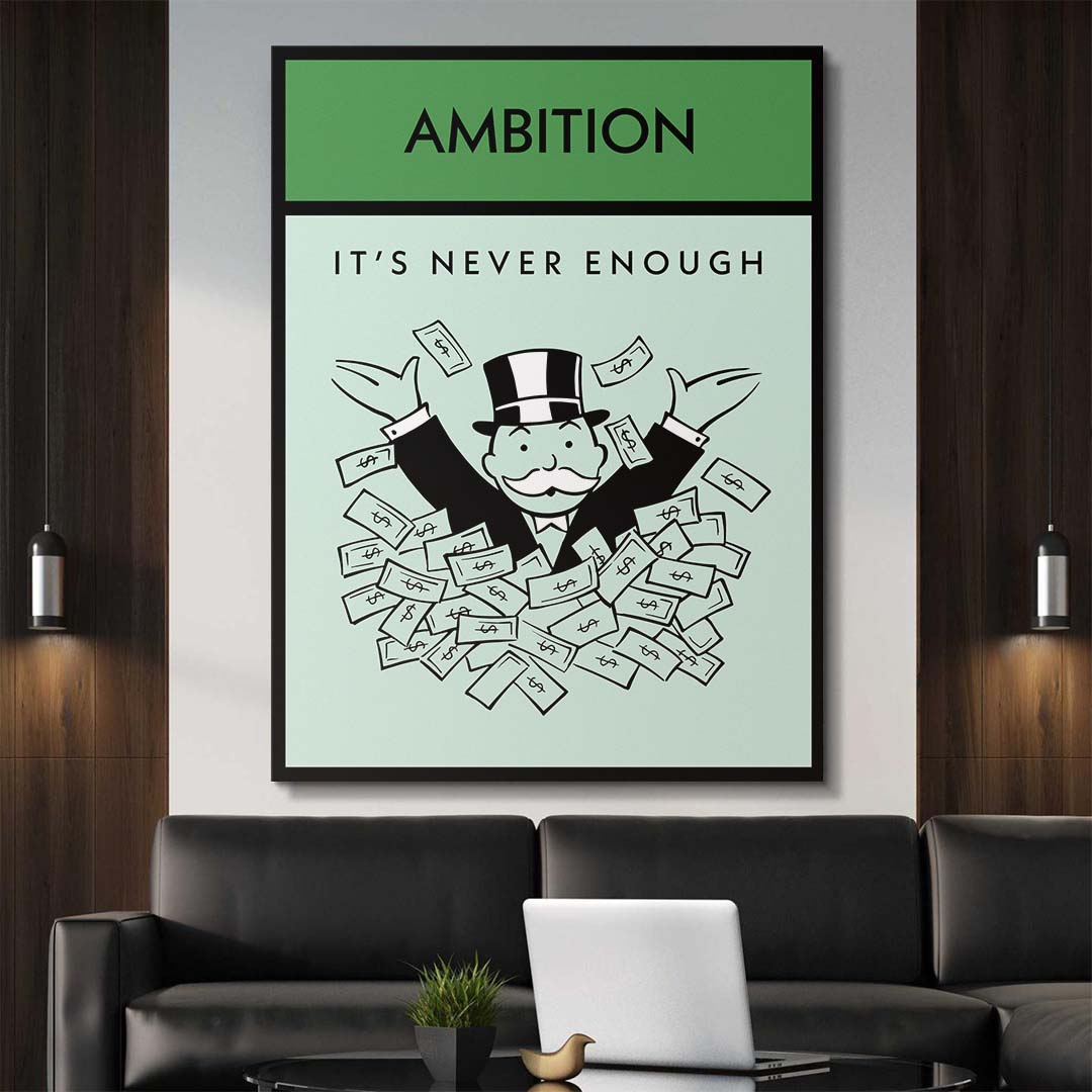 Ambition canvas art