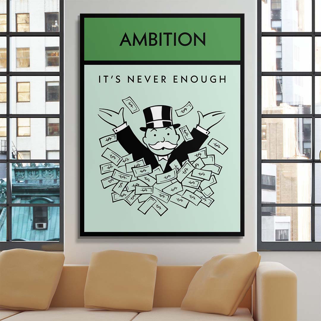 Ambition canvas art