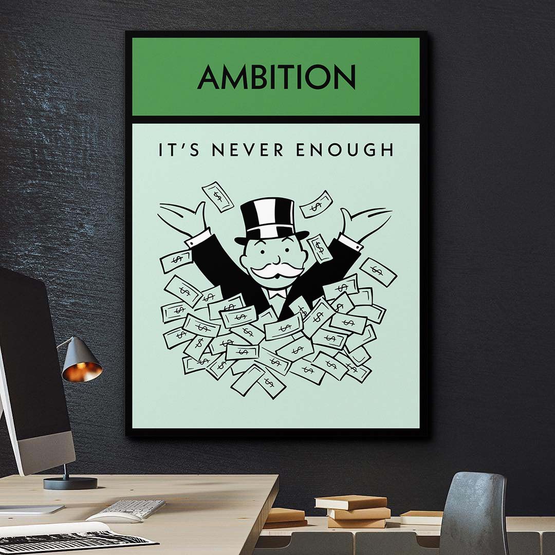 Ambition canvas art