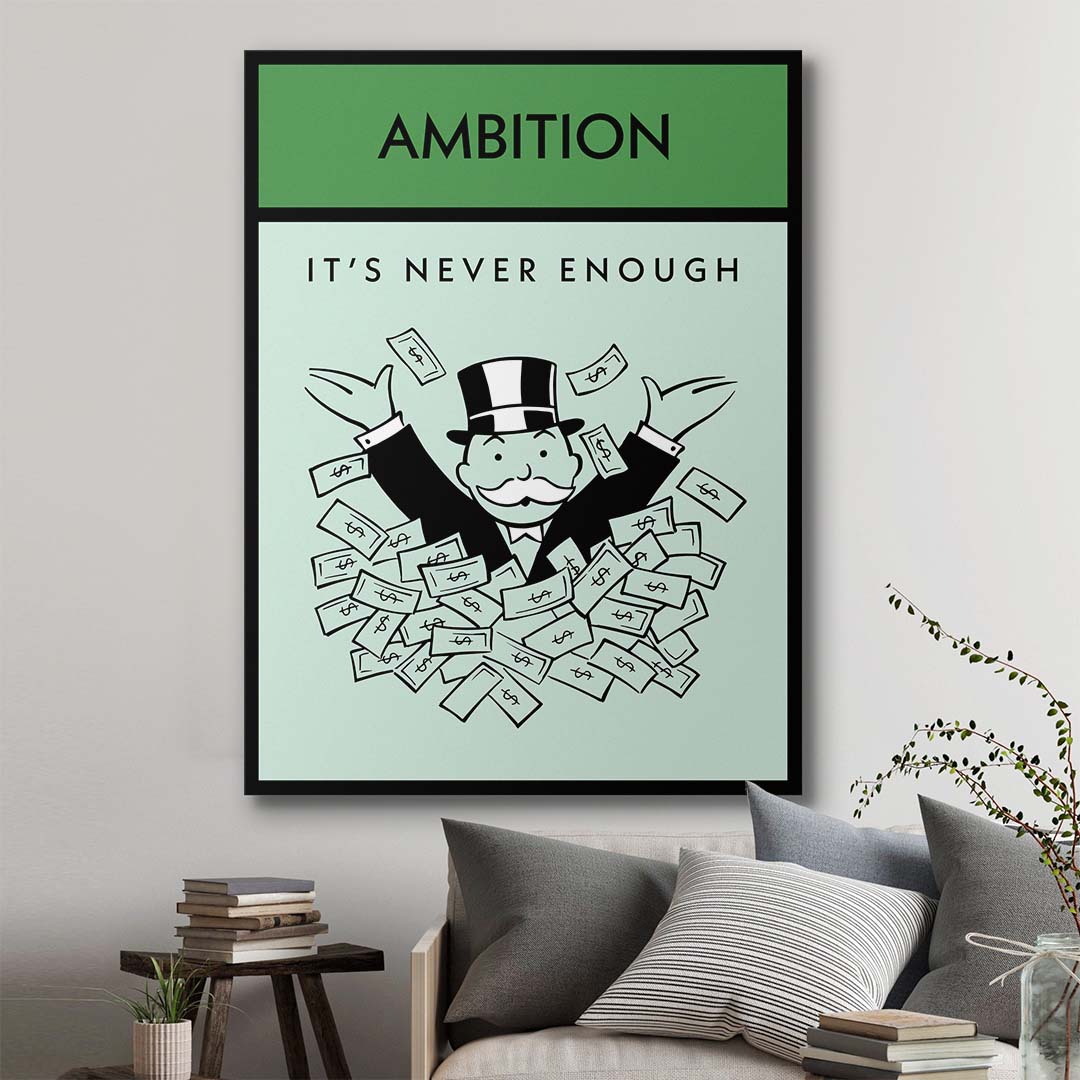 Ambition canvas art