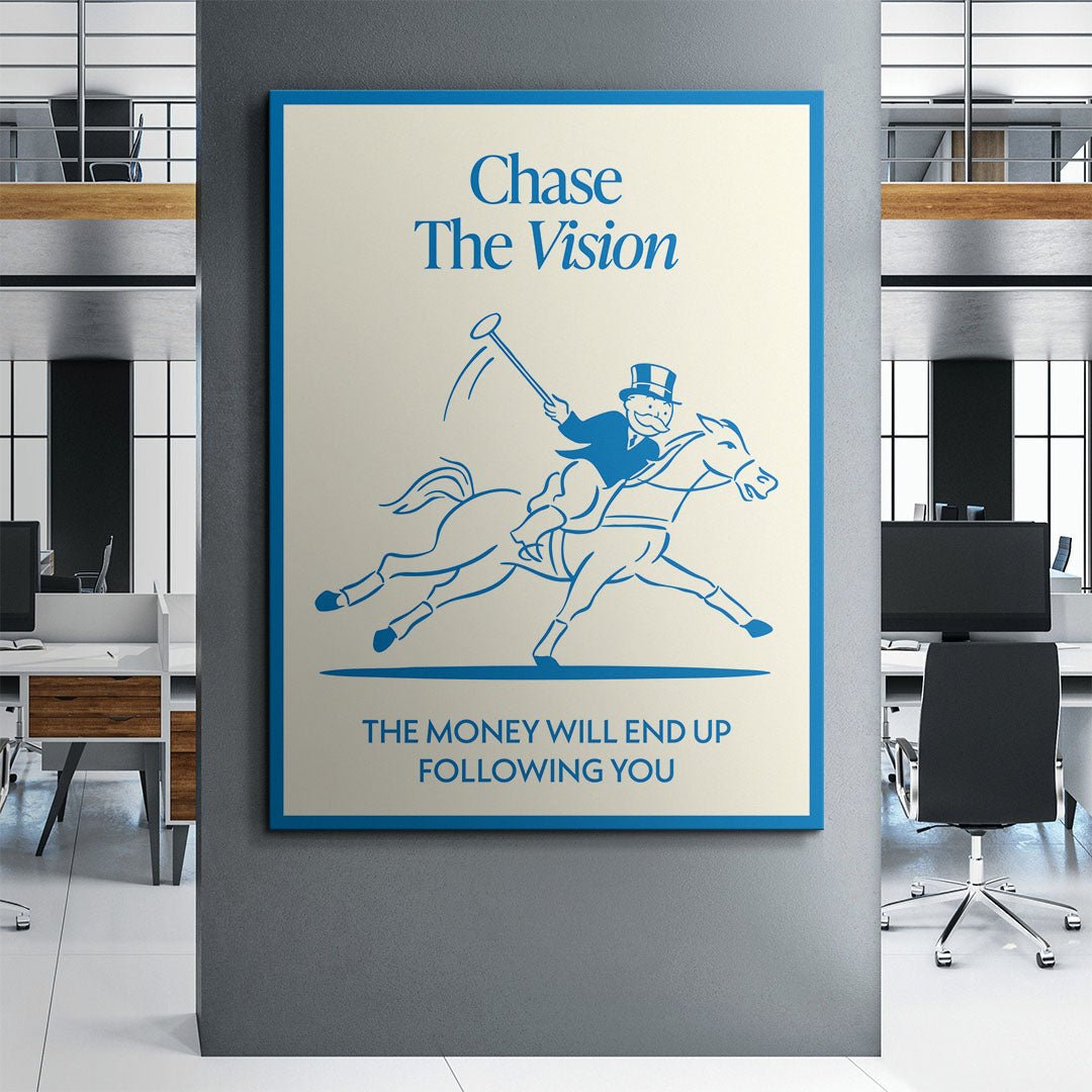 Chase The Vision canvas wall art