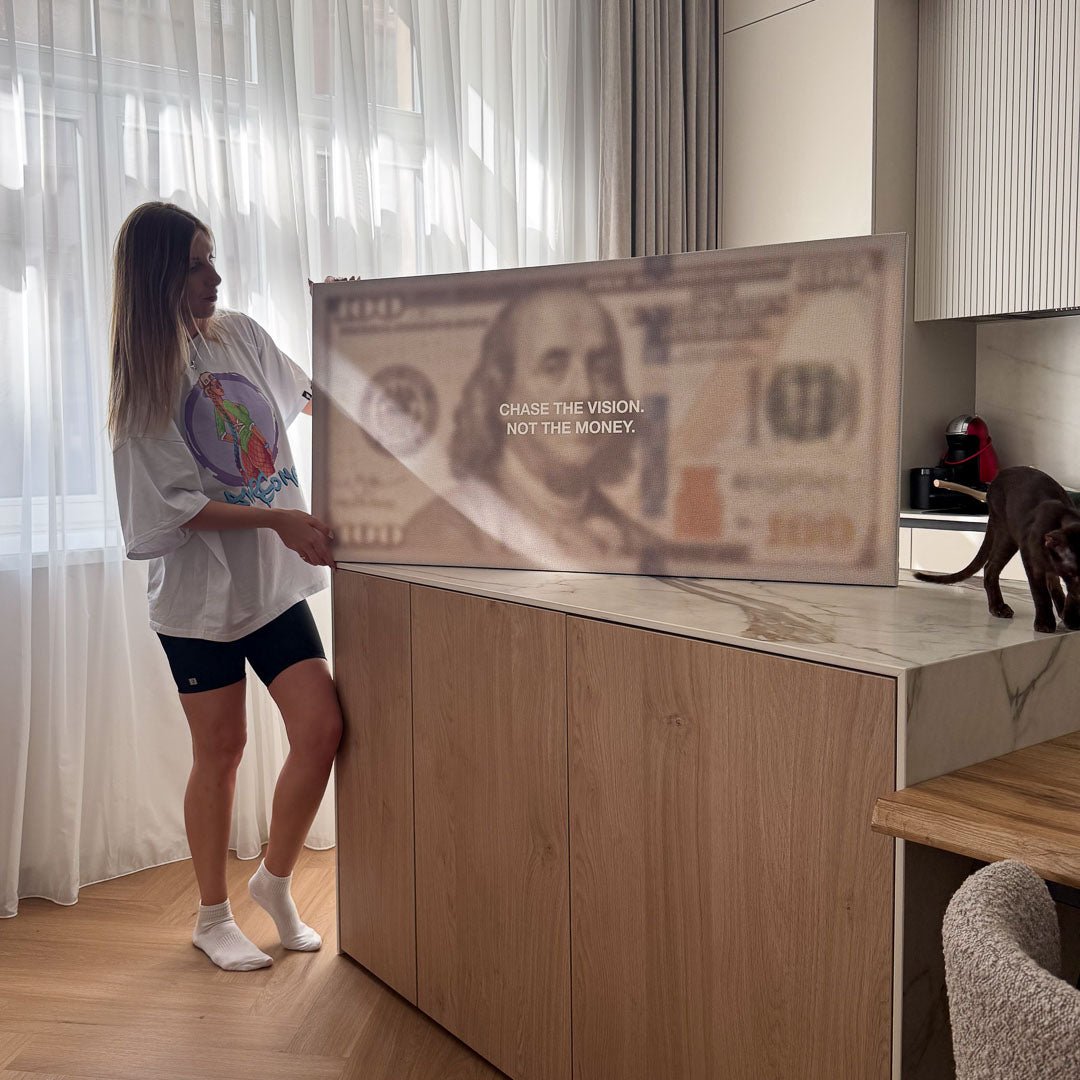 Chase The Vision (Dollar Edition) canvas art