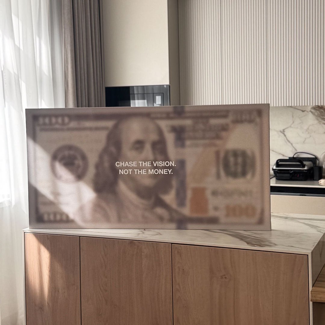 Chase The Vision (Dollar Edition) canvas art