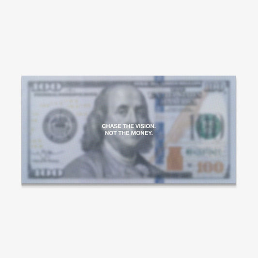 Chase The Vision (Dollar Edition) canvas art