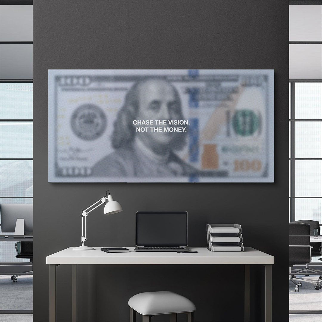 Chase The Vision (Dollar Edition) canvas art