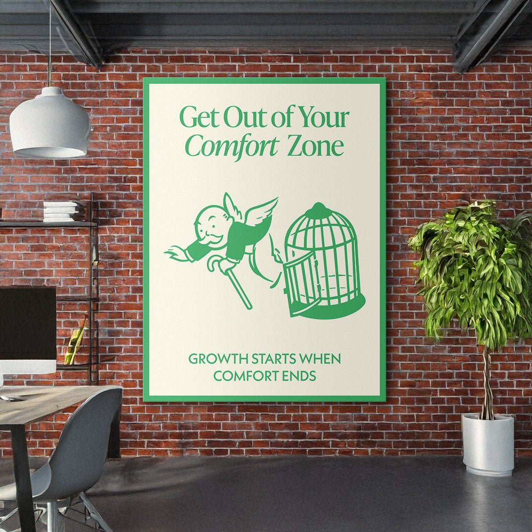 Comfort Zone canvas wall art