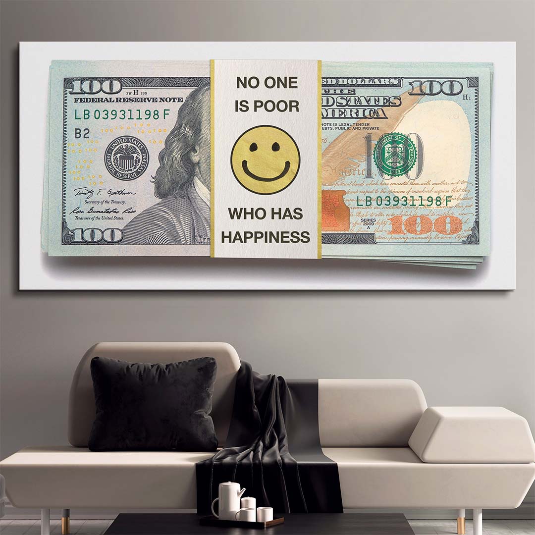 Happiness (Dollar Edition) canvas art