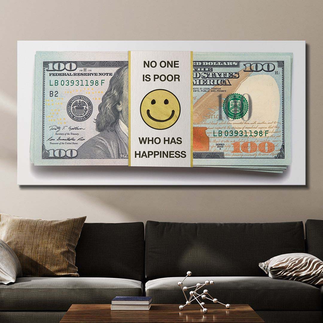 Happiness (Dollar Edition) canvas art