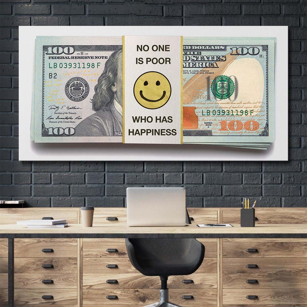 Happiness (Dollar Edition) canvas art