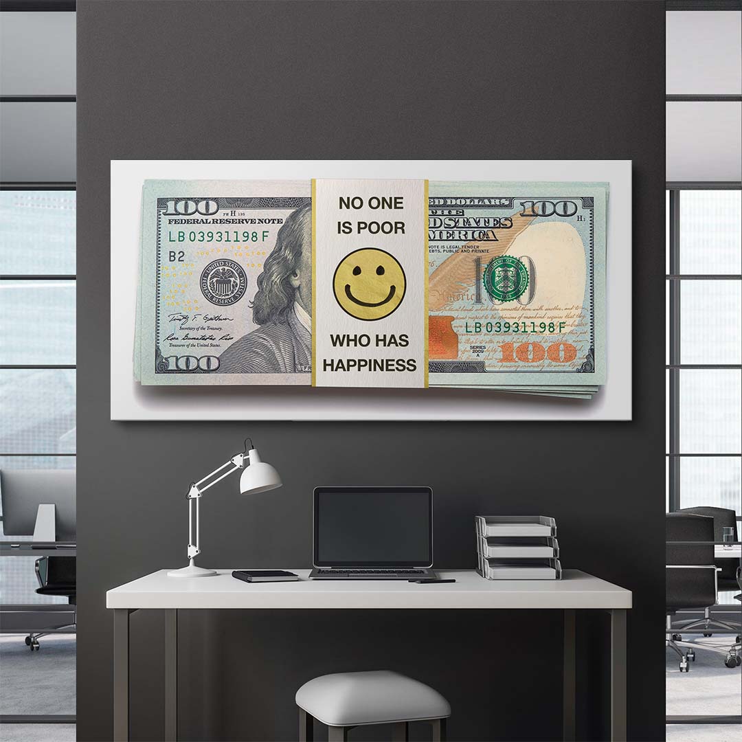 Happiness (Dollar Edition) canvas art