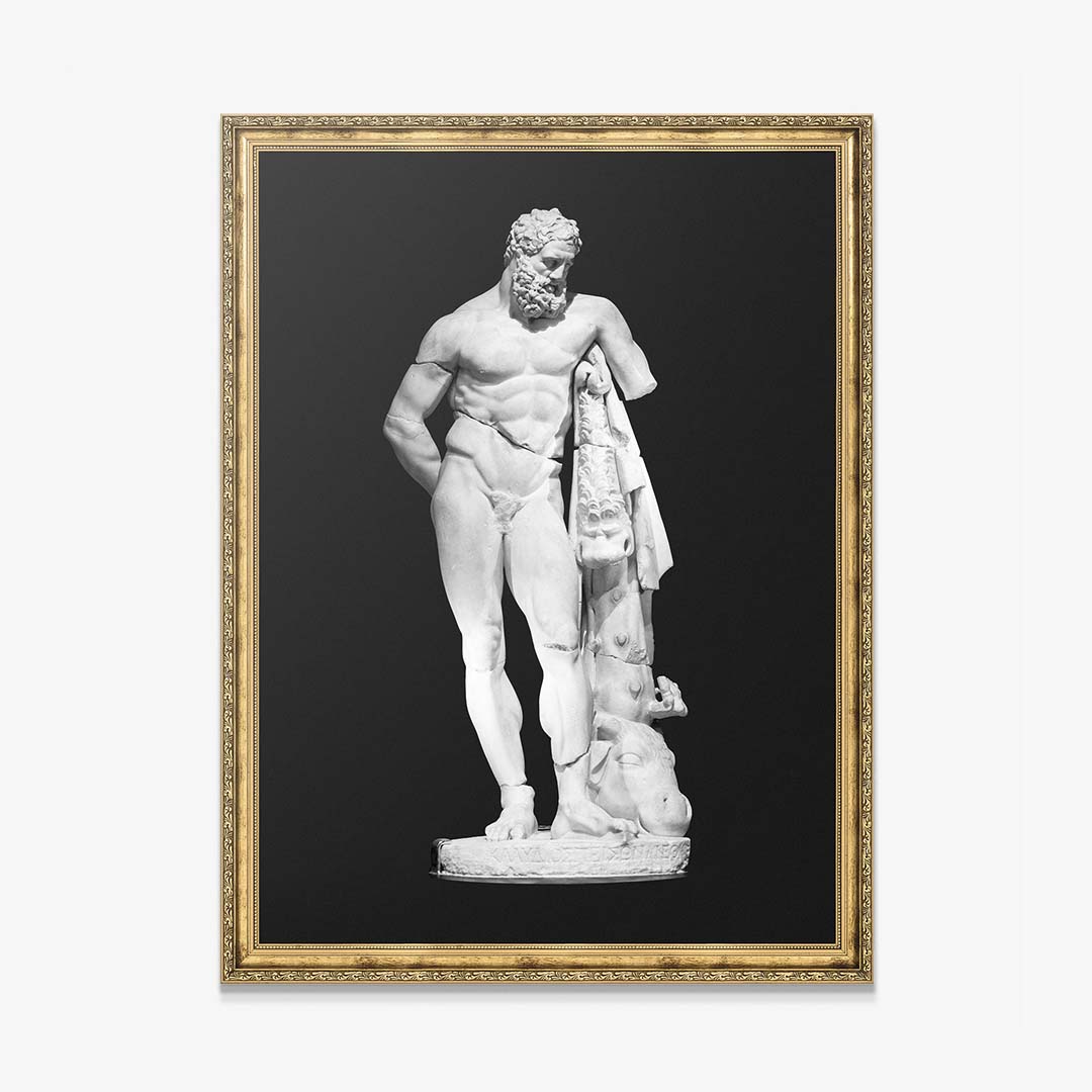 Heracles - Built Different canvas art