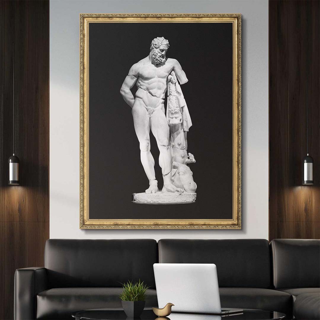 Heracles - Built Different canvas art