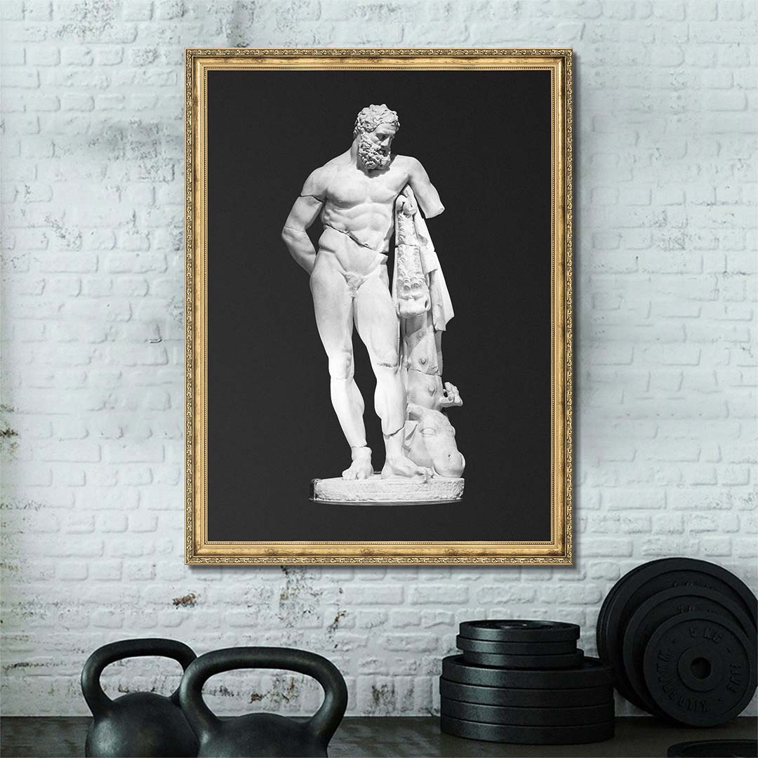 Heracles - Built Different canvas art