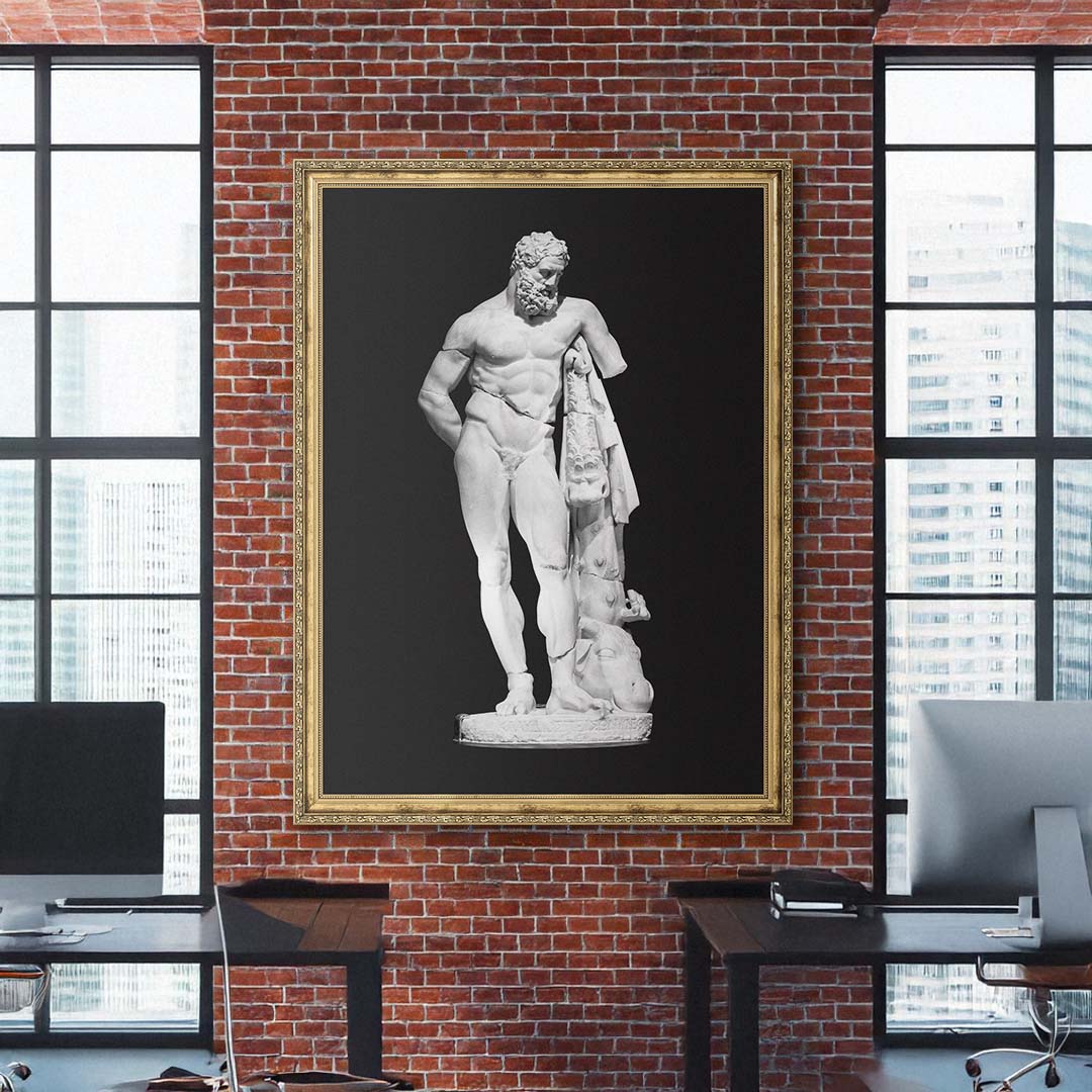 Heracles - Built Different canvas art