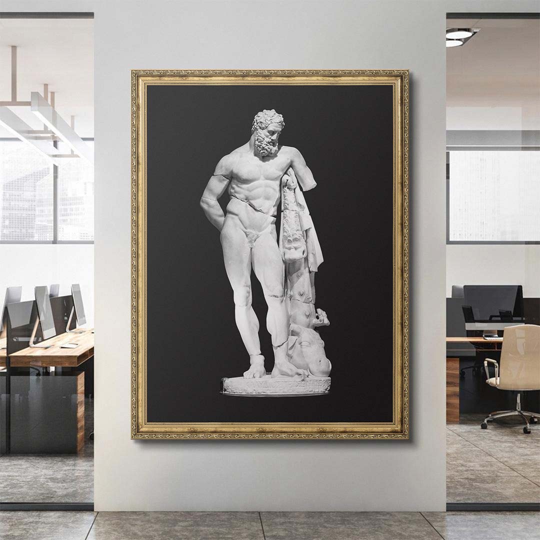 Heracles - Built Different canvas art