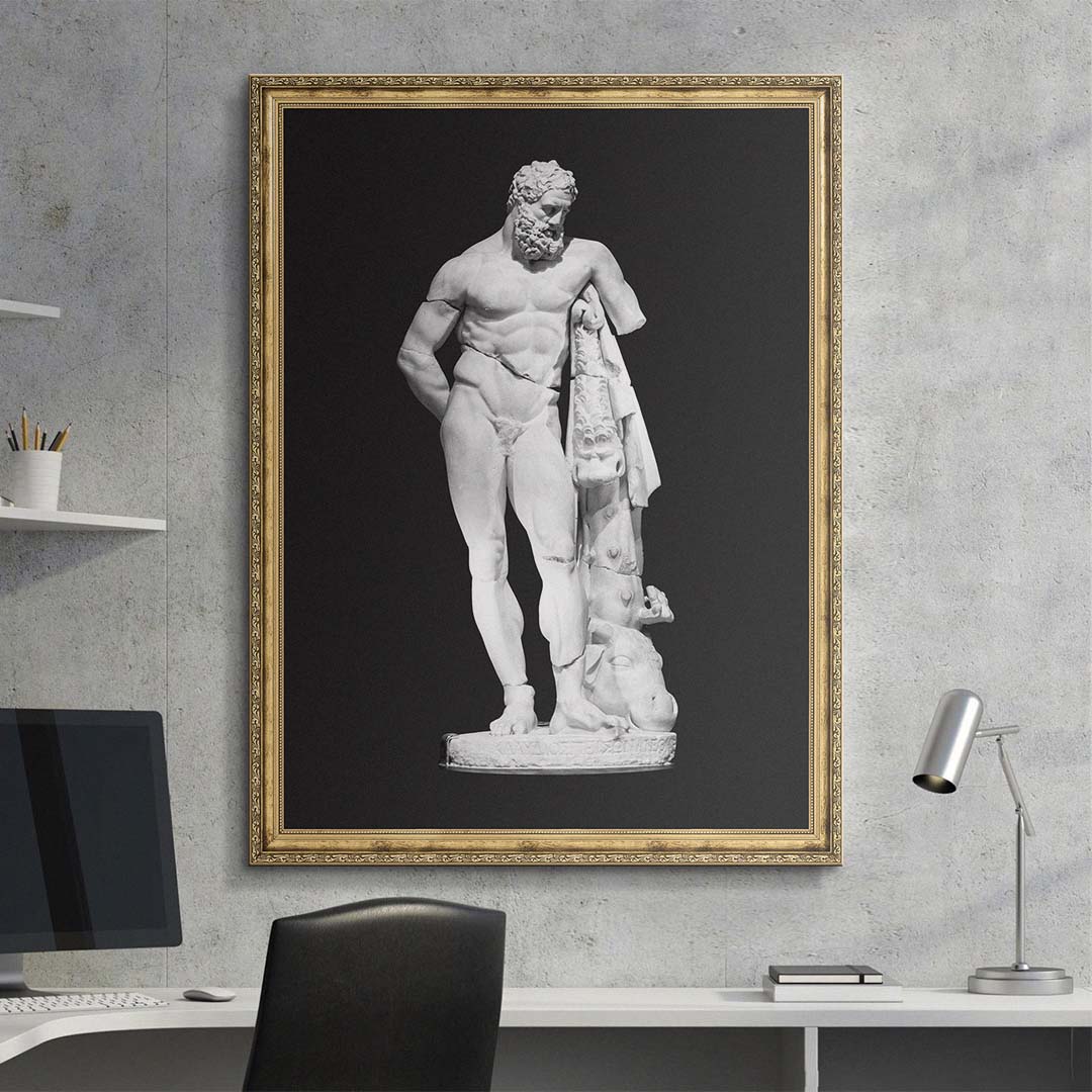 Heracles - Built Different canvas art