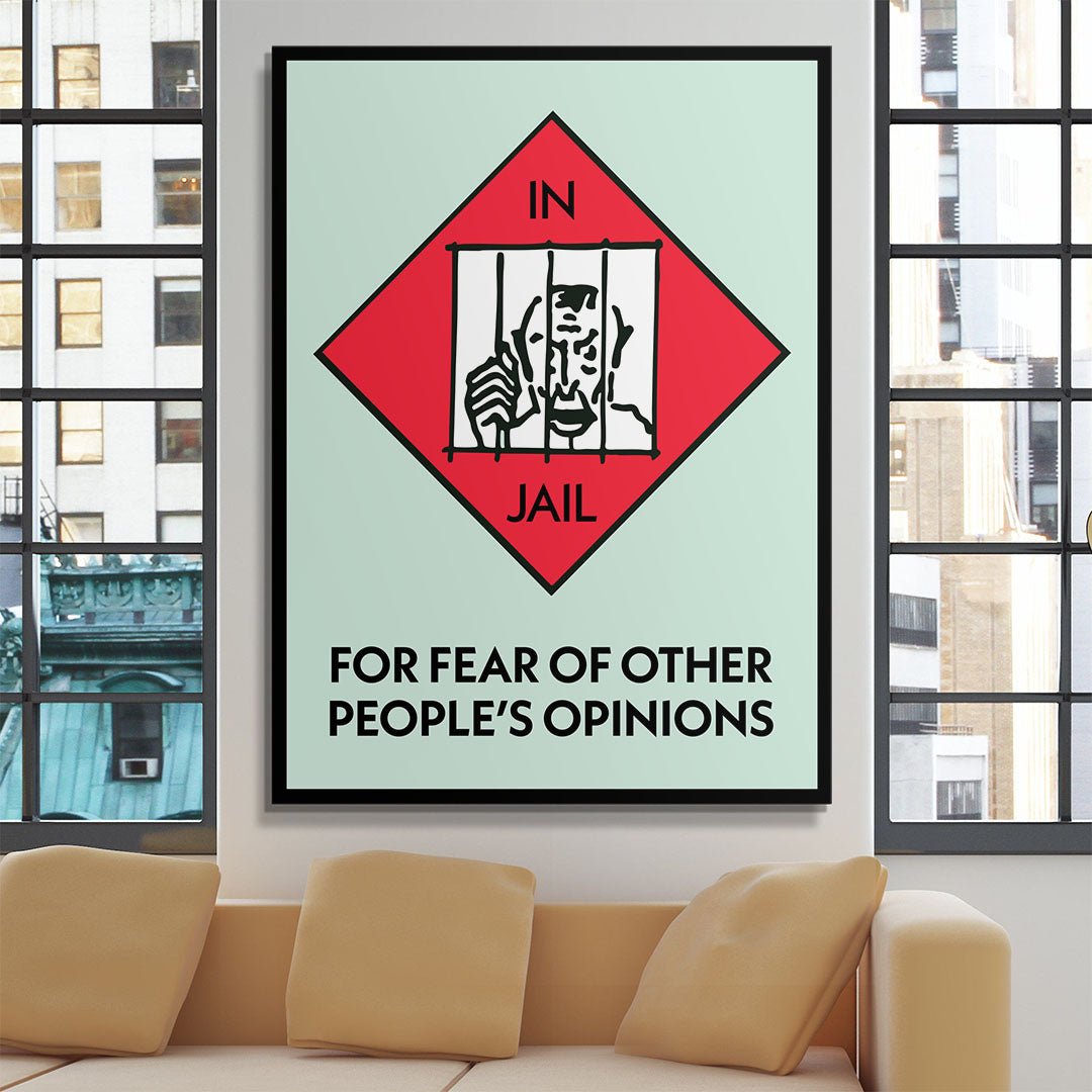 Jail canvas art