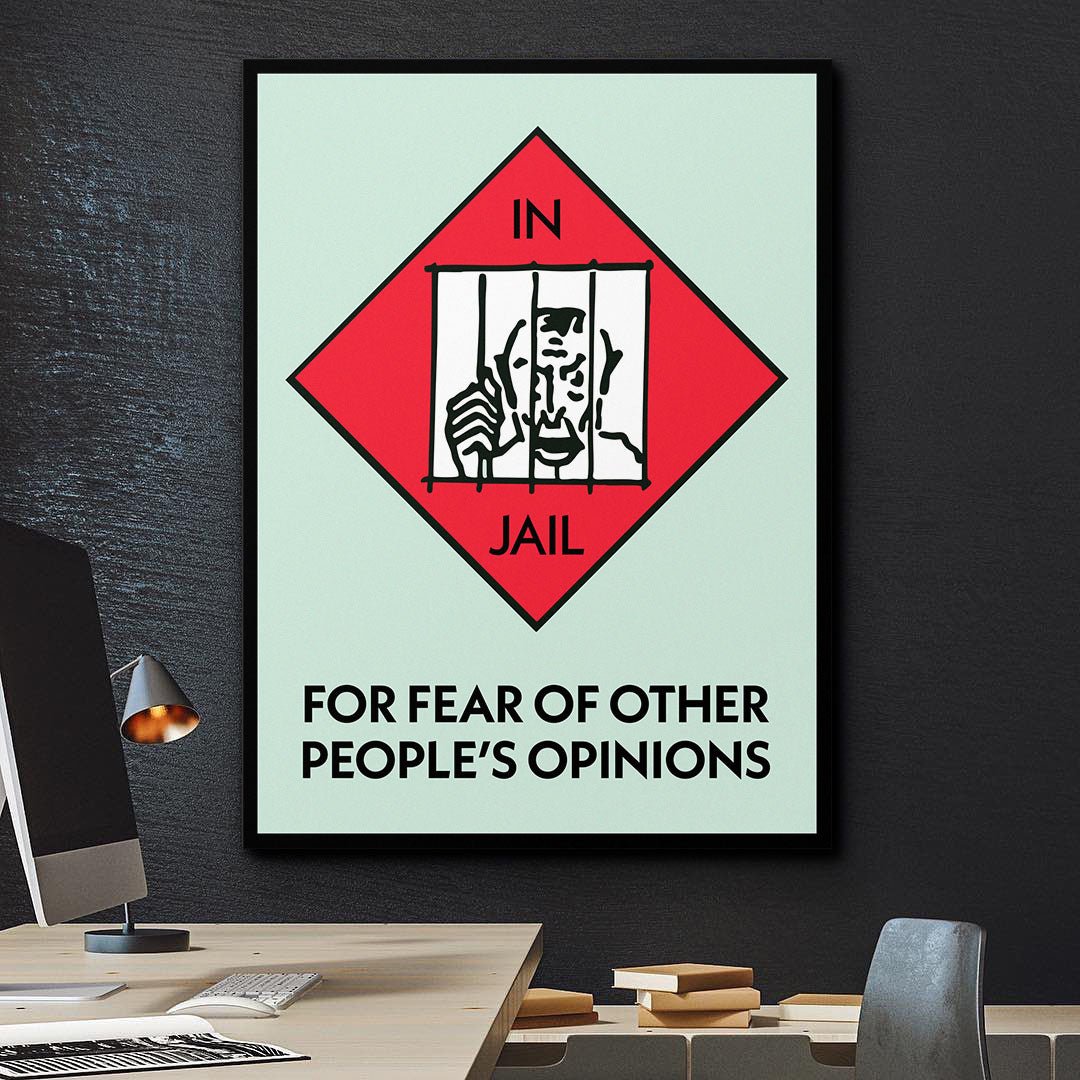 Jail canvas art