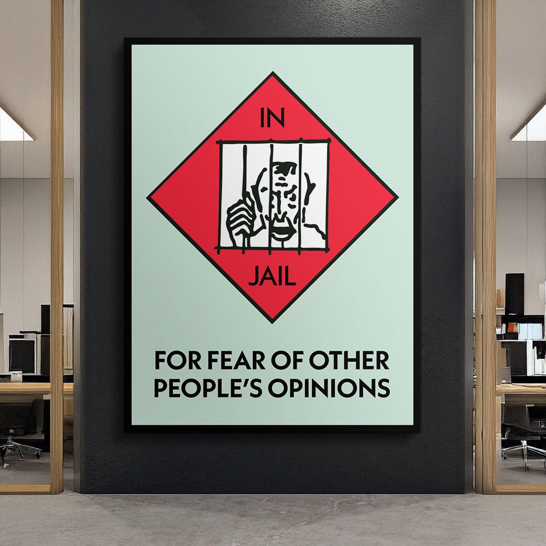 Jail canvas art