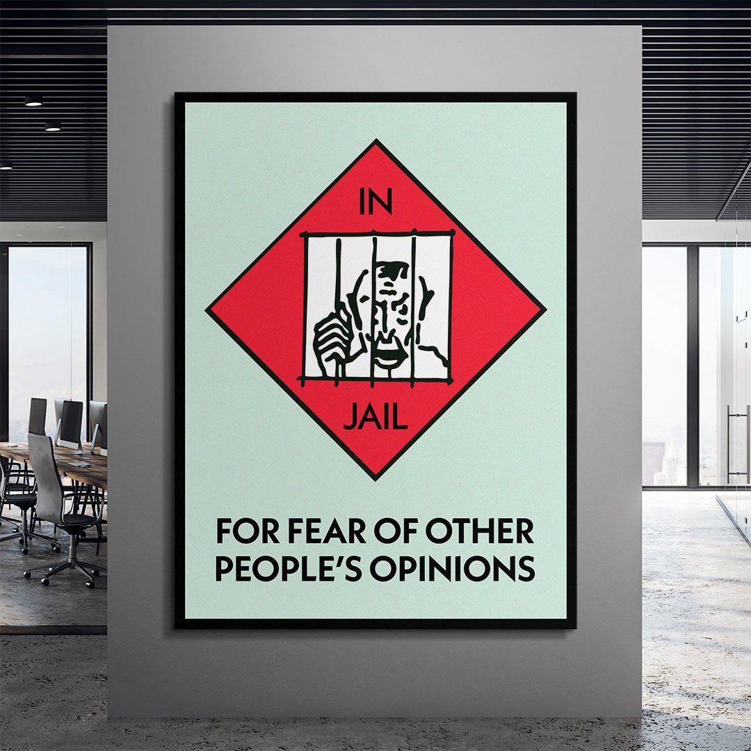 Jail canvas art