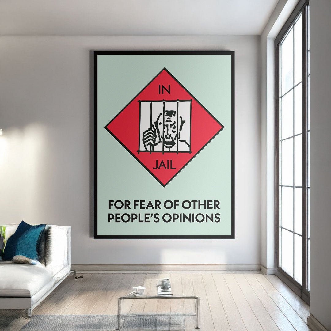 Jail canvas art
