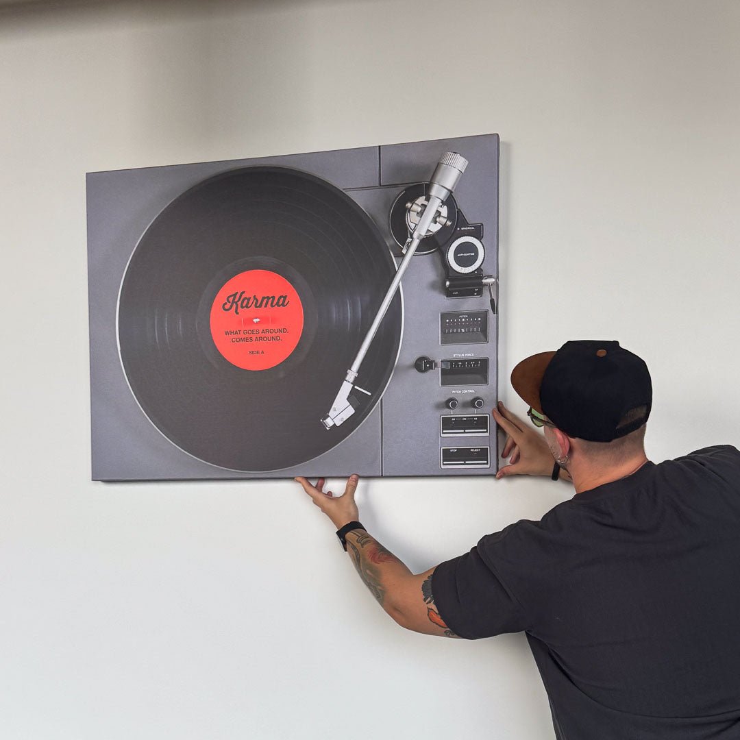 Karma canvas art