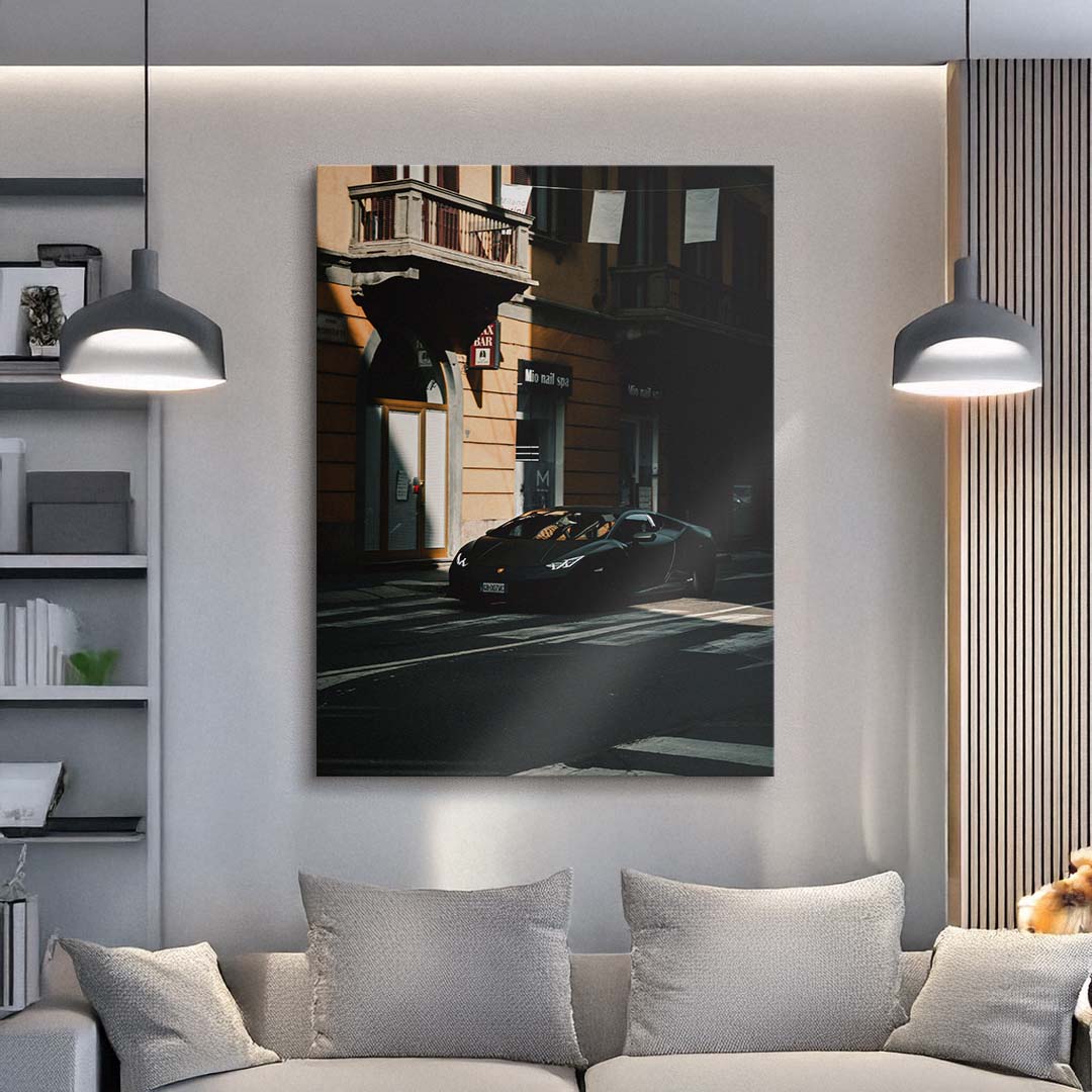 Milan Run canvas art