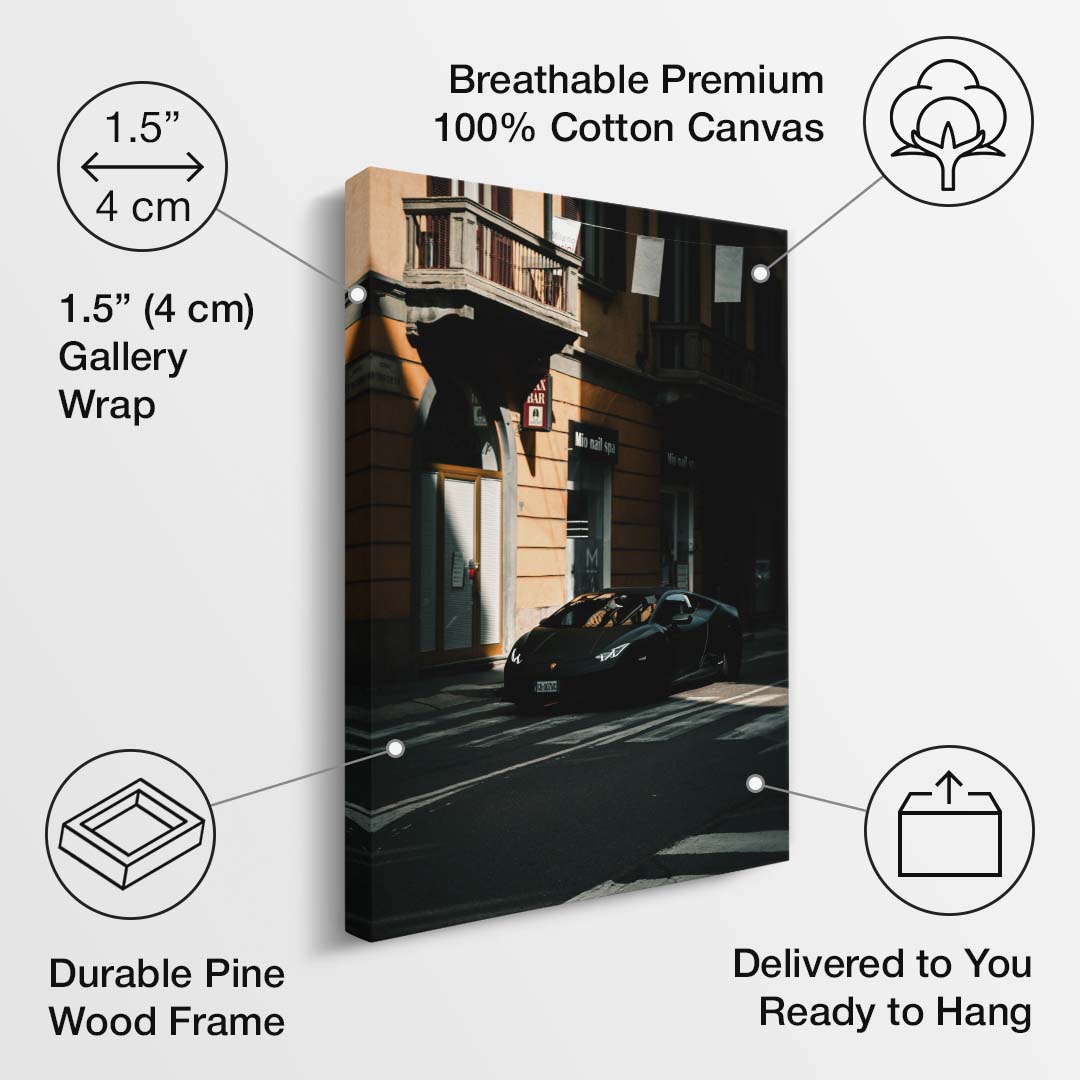 Milan Run canvas art