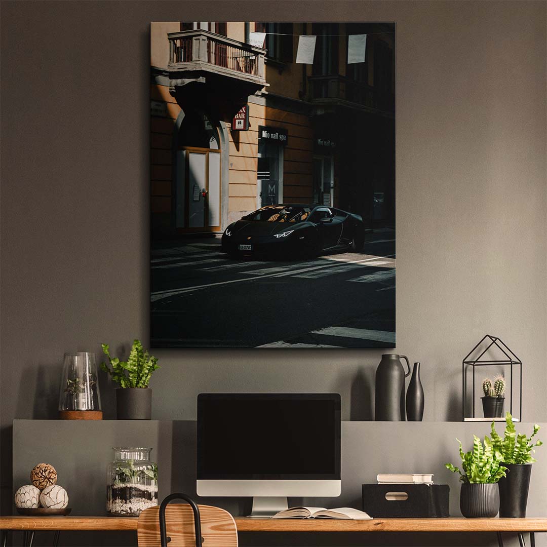 Milan Run canvas art
