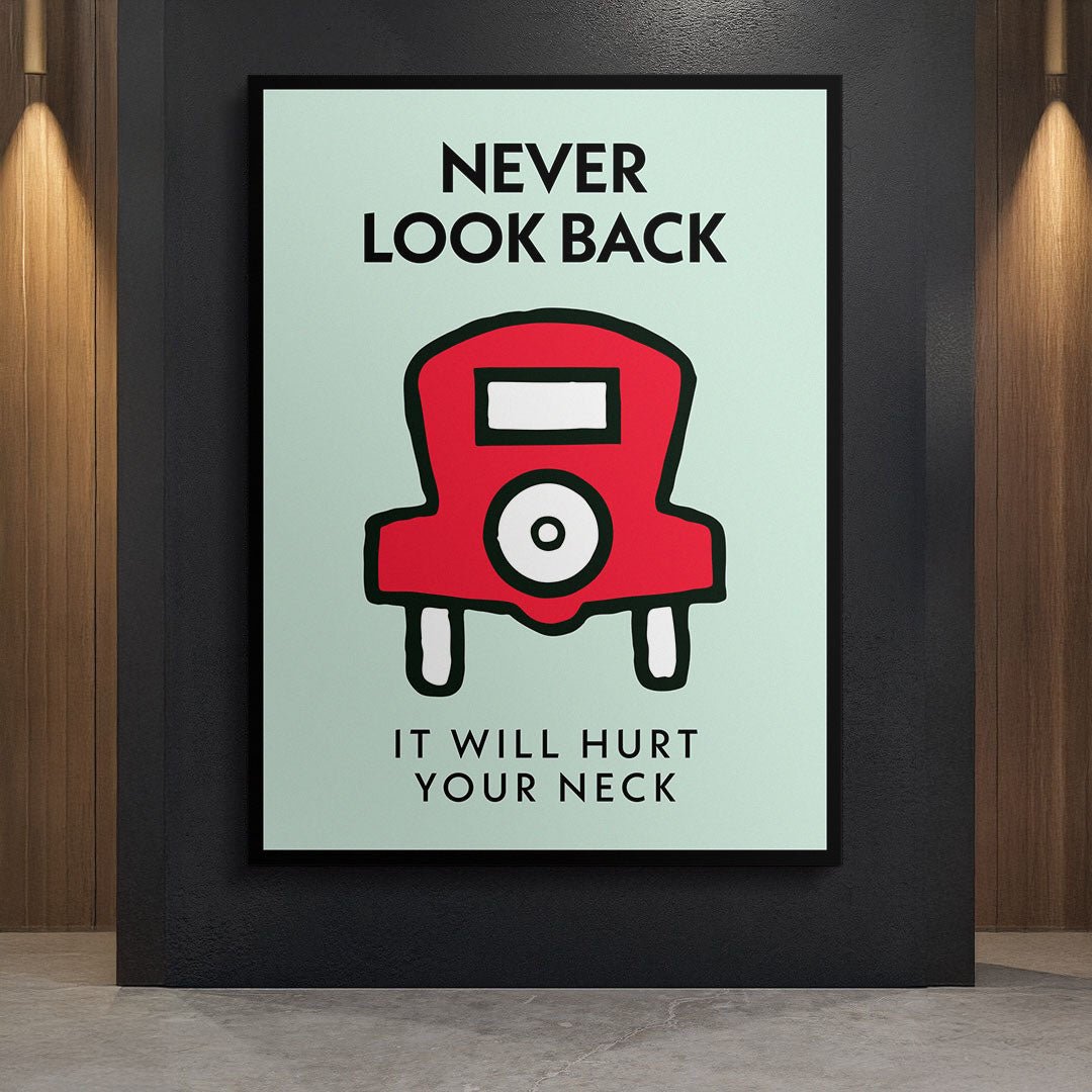 Never Look Back canvas art