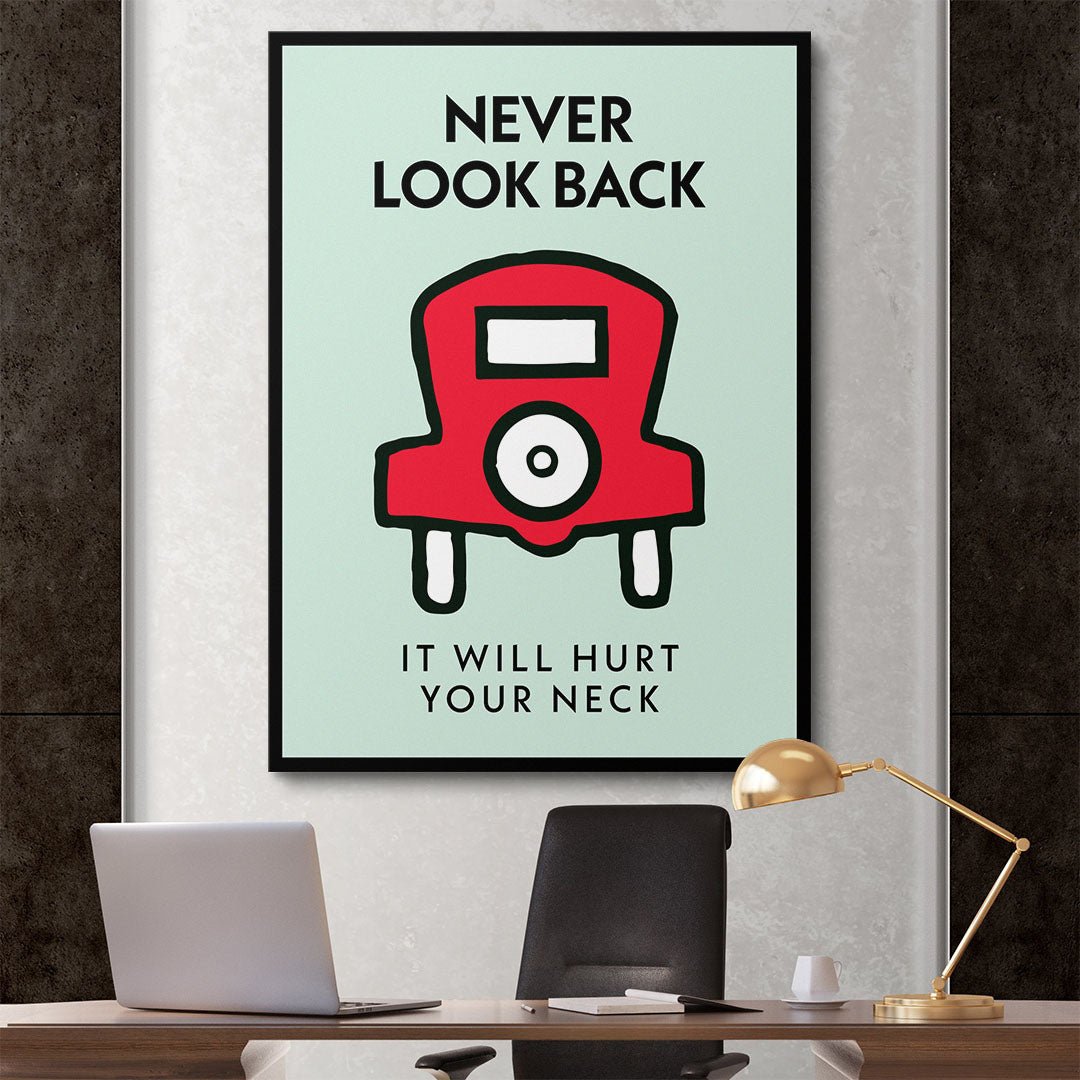 Never Look Back canvas art