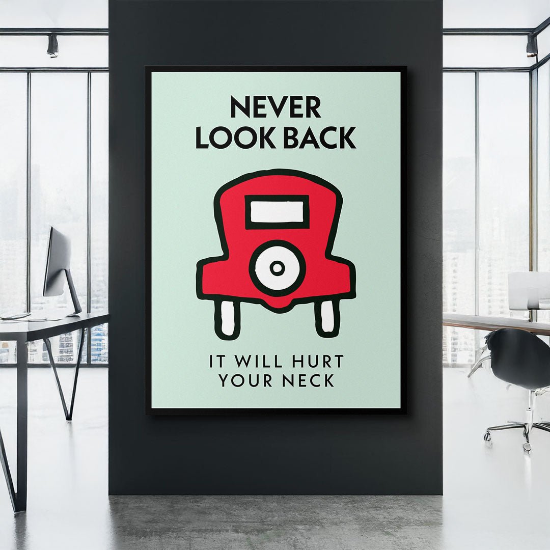 Never Look Back canvas art