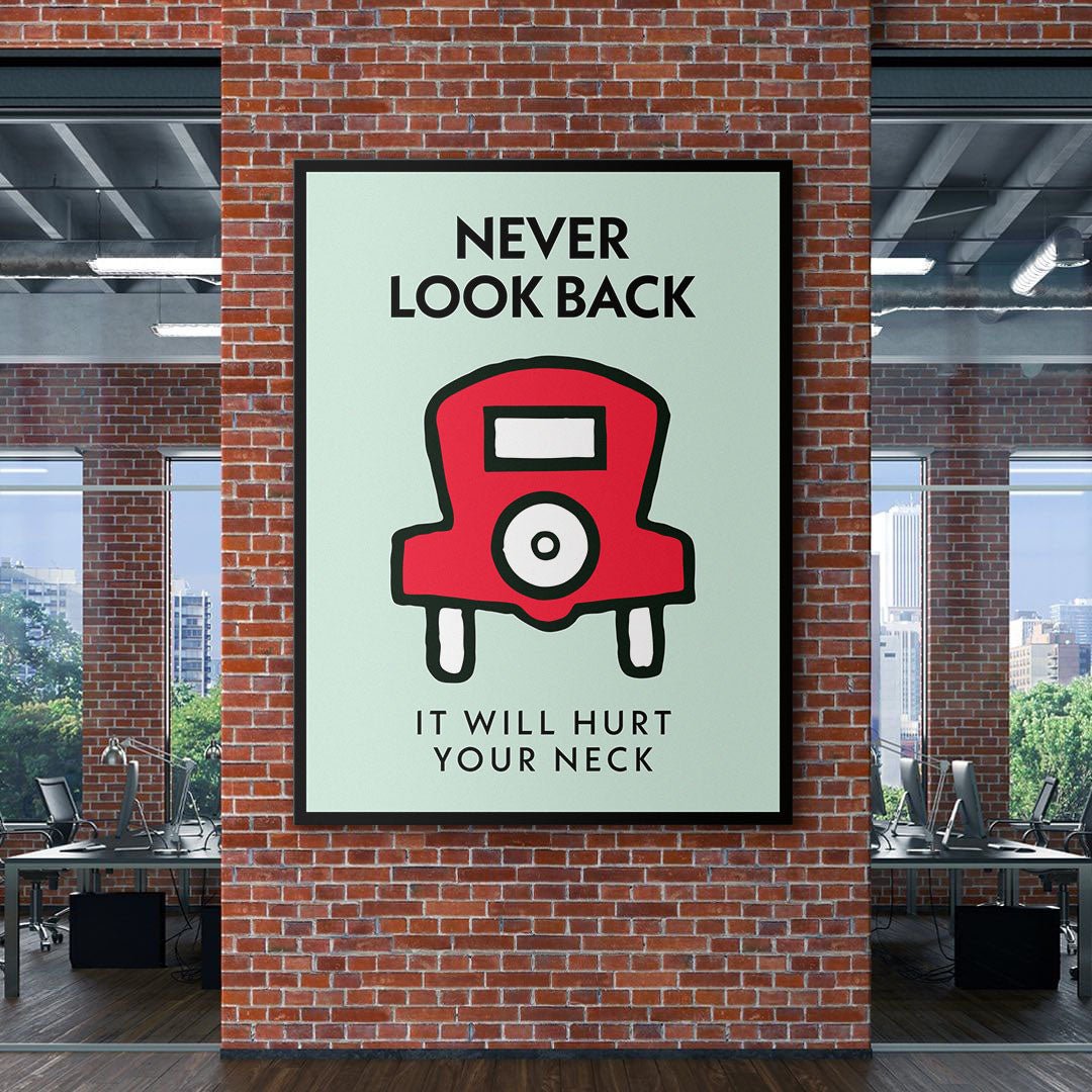 Never Look Back canvas art