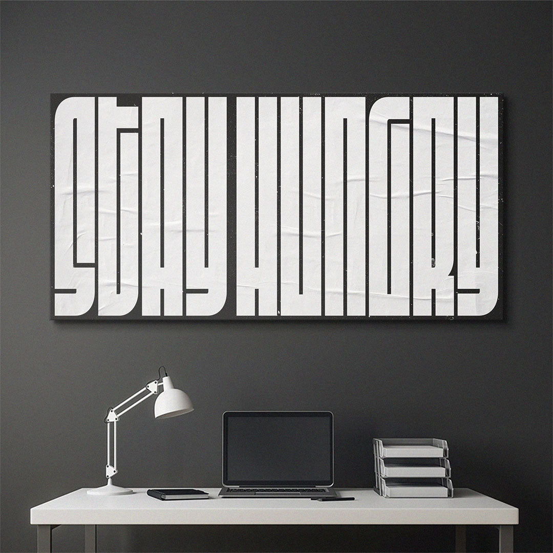 Stay Hungry (White Maze)