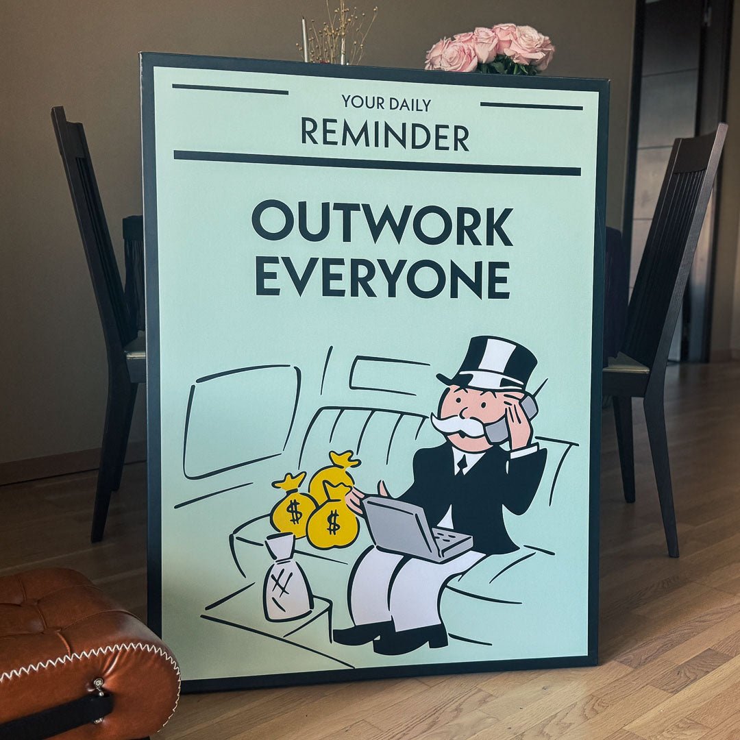 Outwork Everyone canvas art