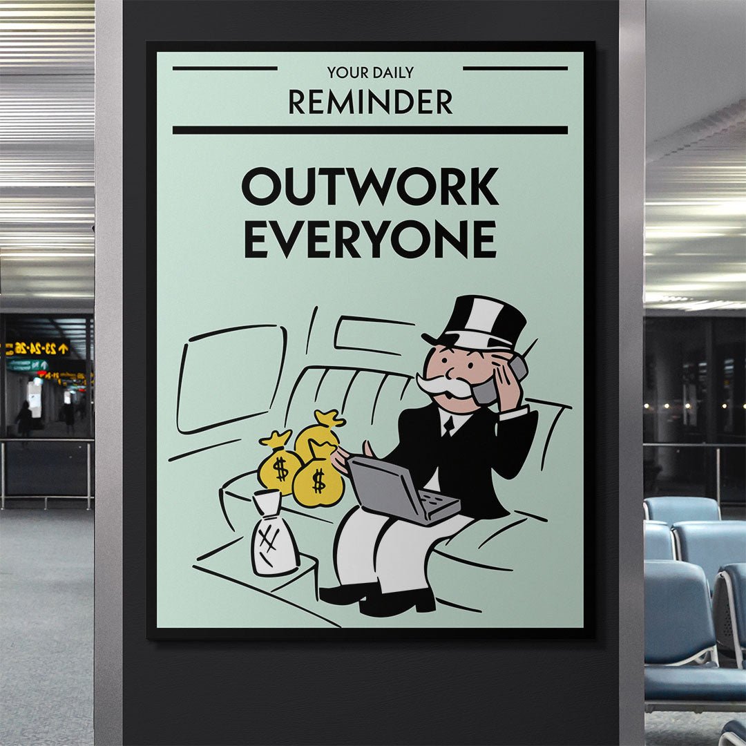 Outwork Everyone canvas art