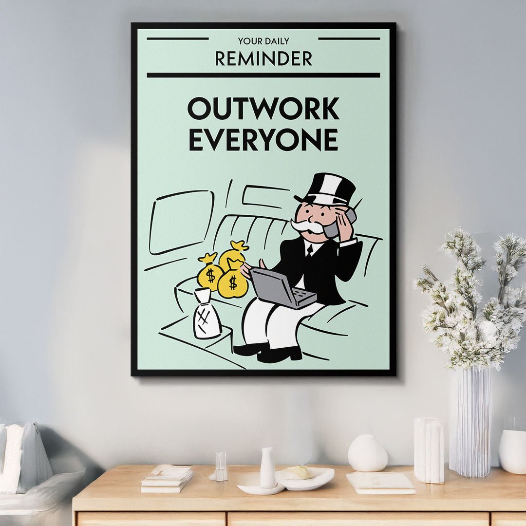 Outwork Everyone canvas art