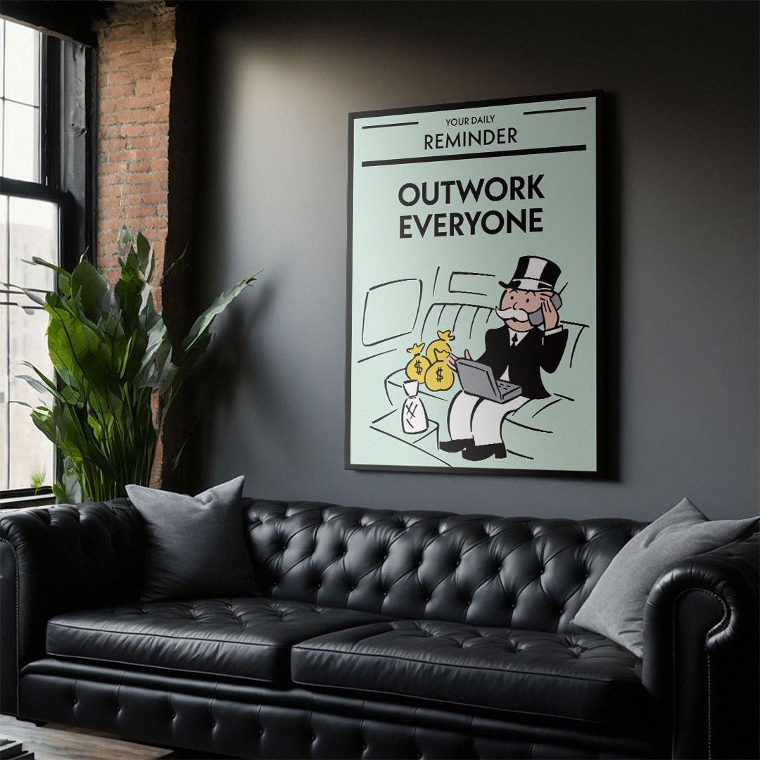 Outwork Everyone canvas art