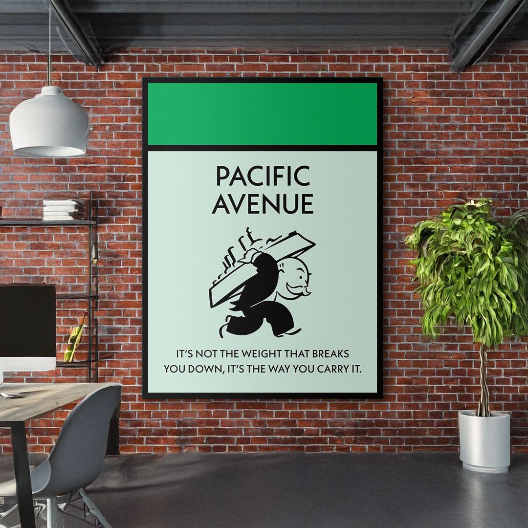 Pacific Avenue canvas art