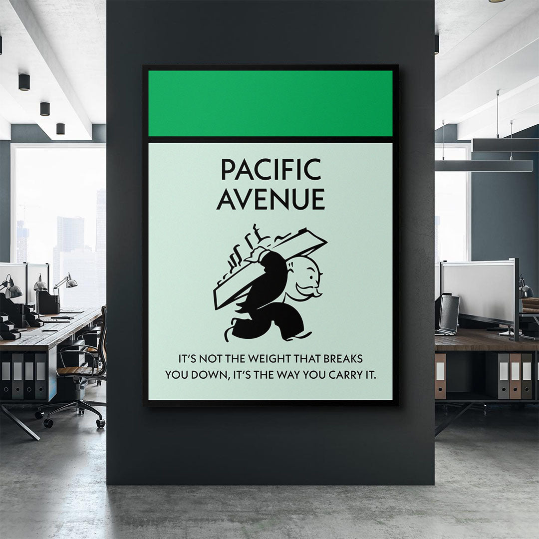 Pacific Avenue canvas art