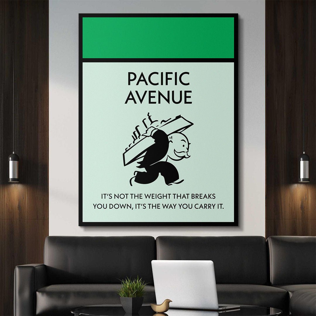 Pacific Avenue canvas art