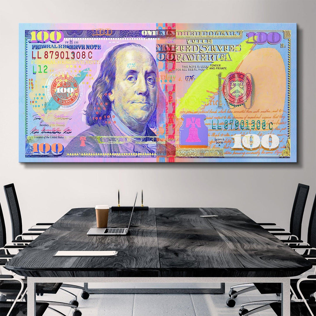 Paper Jam canvas wall art