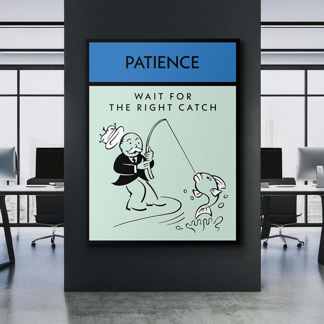 Patience canvas art