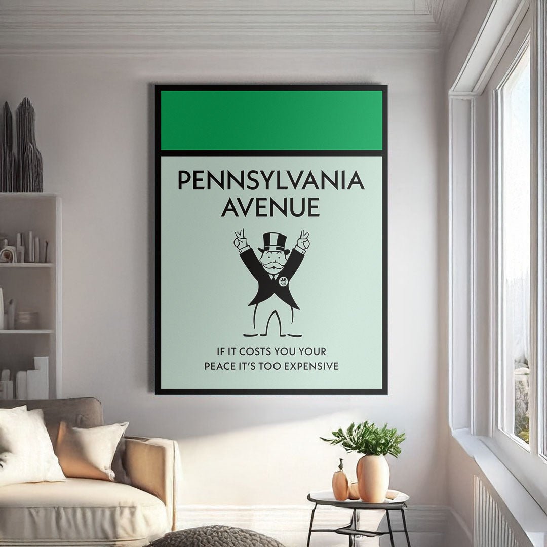 Pennsylvania Avenue canvas art