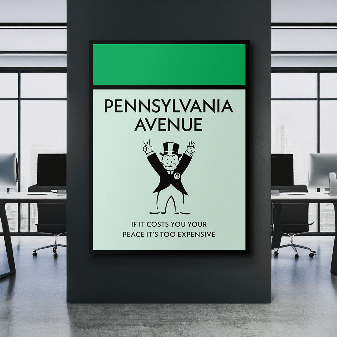 Pennsylvania Avenue canvas art