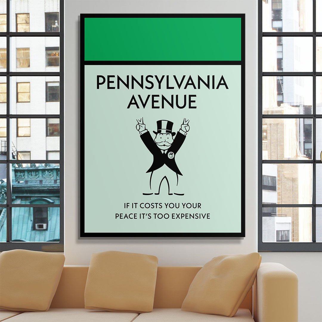 Pennsylvania Avenue canvas art