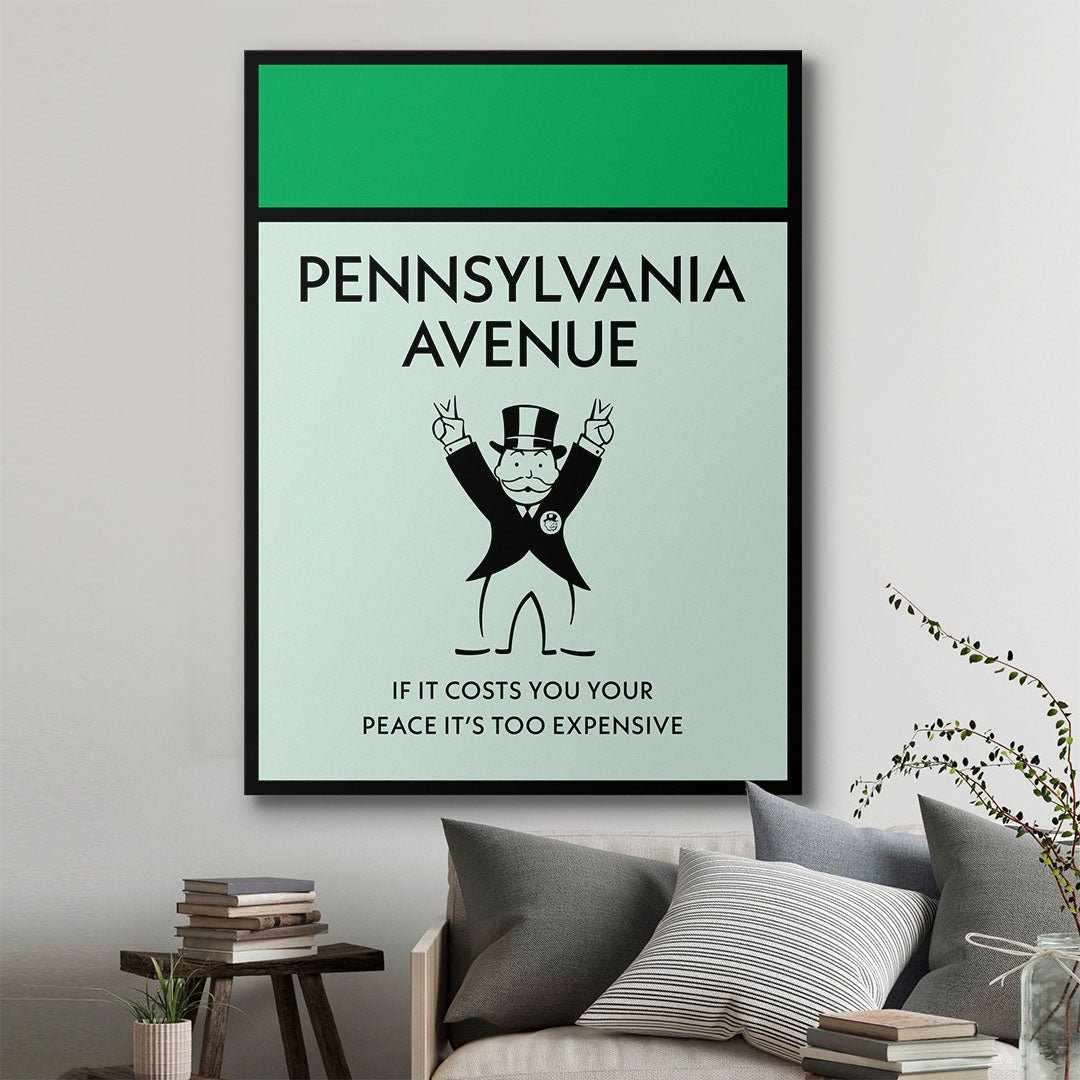 Pennsylvania Avenue canvas art