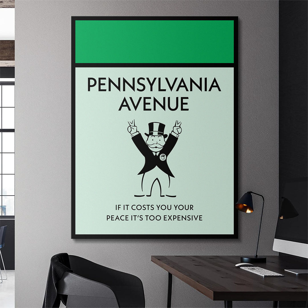 Pennsylvania Avenue canvas art